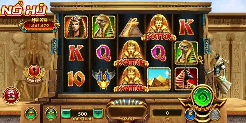 Giới thiệu đôi nét về Slots game Bí Mật Cheopatra